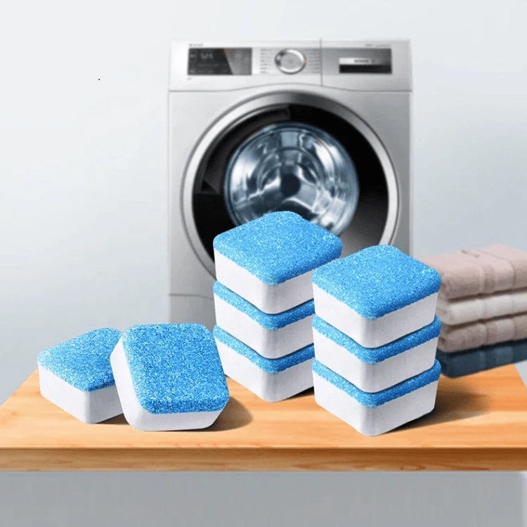 12 Tablets Washing Machine Cleaner Pack